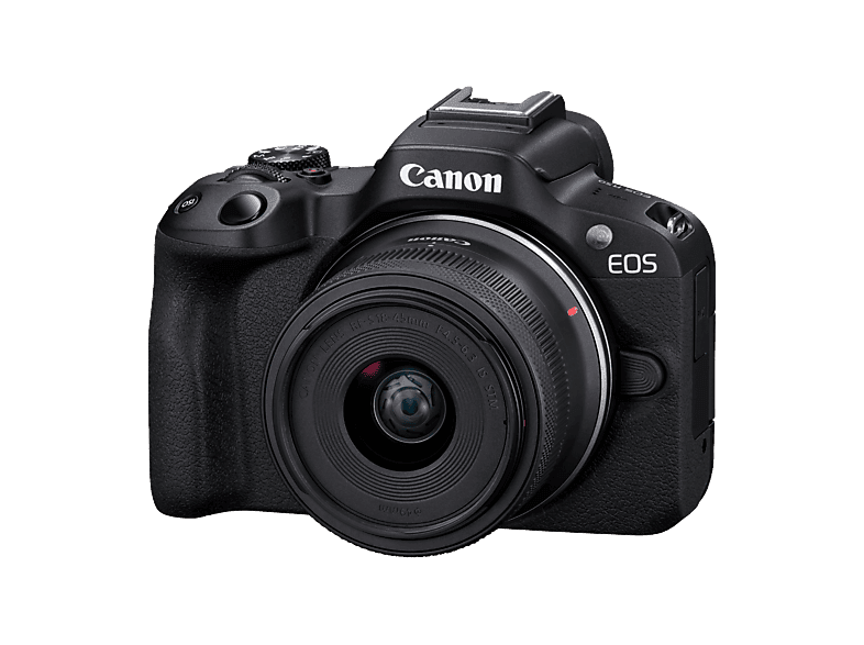 CANON EOS R50 + RF-S 18-45mm IS Creator Kit Fotoğraf Makinesi Siyah
