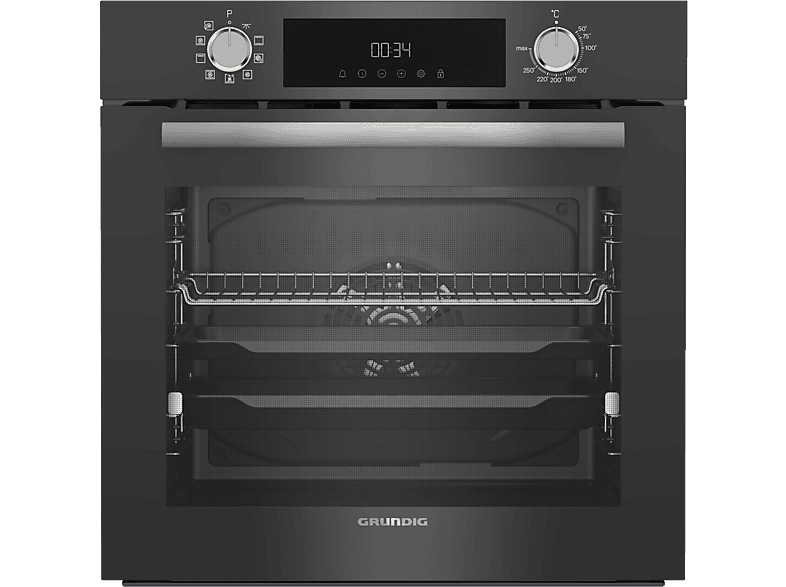 GRUNDIG GEBM 12302 ZG 72l Ankastre Fırın Gri