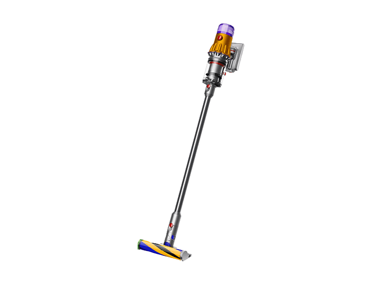 DYSON V12 Detect Slim Absolute Kablosuz Şarjlı Dikey Süpürge Sarı Nikel