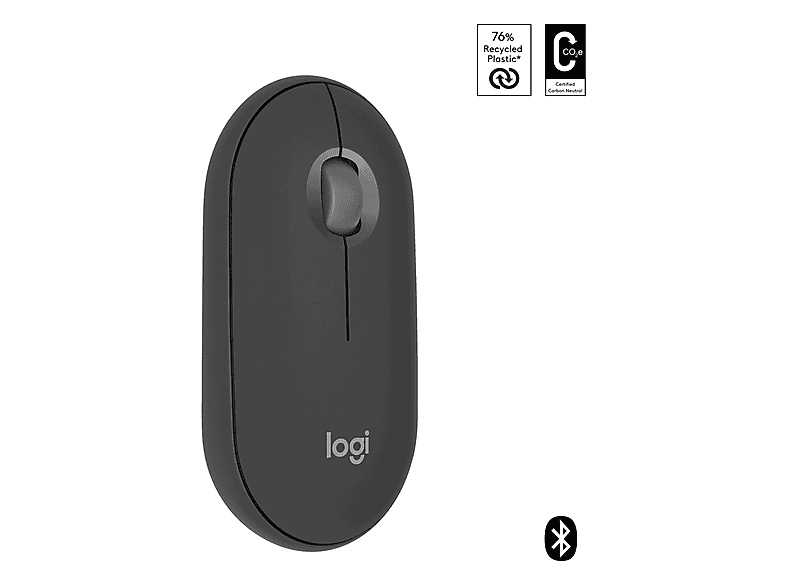 LOGITECH Pebble 2 M350s Bluetooth Mouse Grafit
