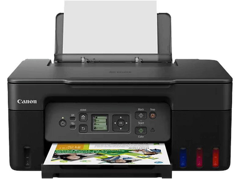Canon PIXMA G3470 Çok Fonksiyonlu Renkli Mürekkep Tanklı Siyah Yazıcı/Tarama + Fotokopi/Wifi (Canon