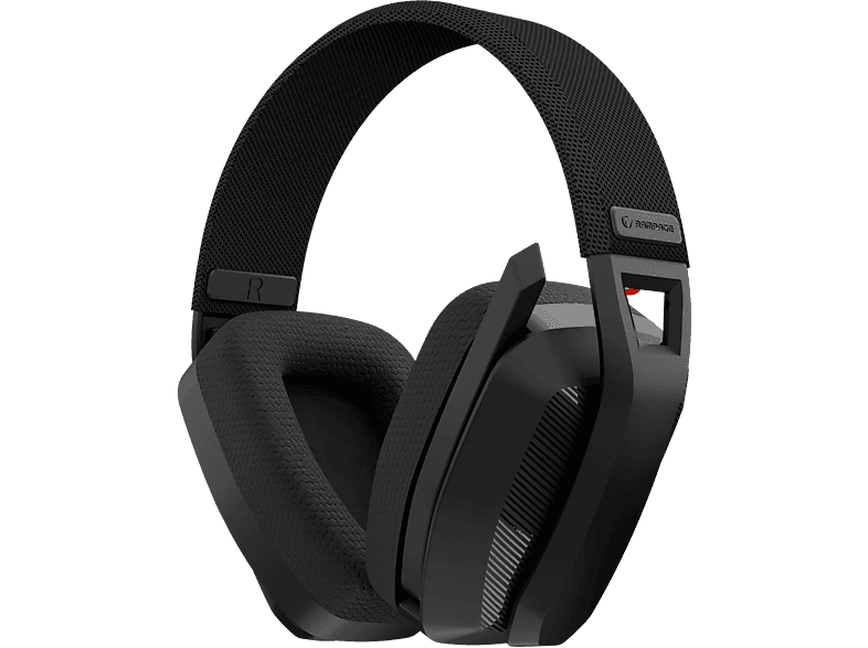 RAMPAGE Blitz Wireless 2.4G+ Bluetooth Mikrofonlu Kulak Üstü Oyuncu Kulaklığı Siyah