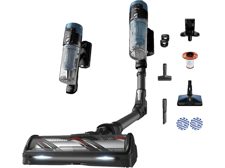 TEFAL X-Force Flex 14.80 Aqua Dikey Şarjlı Süpürge Mavi