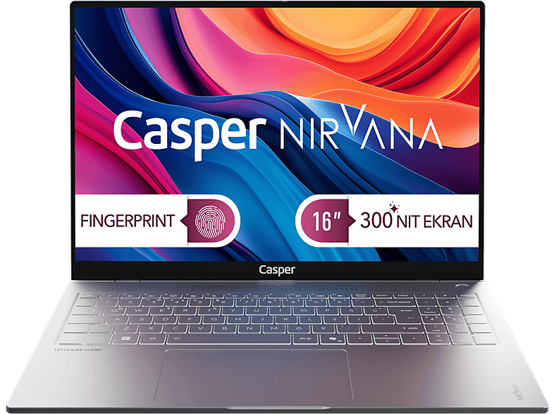 CASPER S100.1362-DF00A-G-F/Core i7-13620H/32 GB RAM/1 TB SSD/16"/W11 Laptop