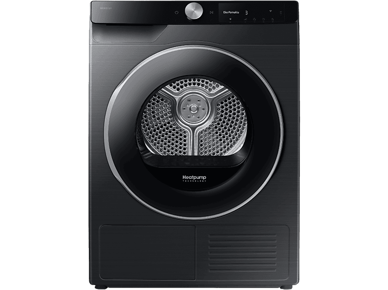 SAMSUNG DV90DG6845LBAH A Enerji Sınıfı 9 kg Isı Pompalı Kurutma Makinesi Siyah