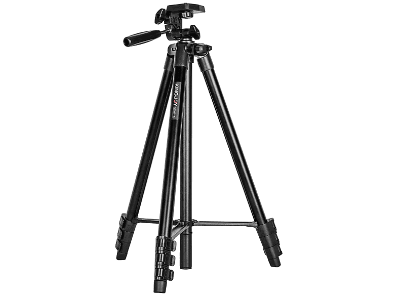 KINGJOY VT-831SCB Uzaktan Kumandalı + Cep Telefonu Standlı Video Tripodu Siyah (Medium)