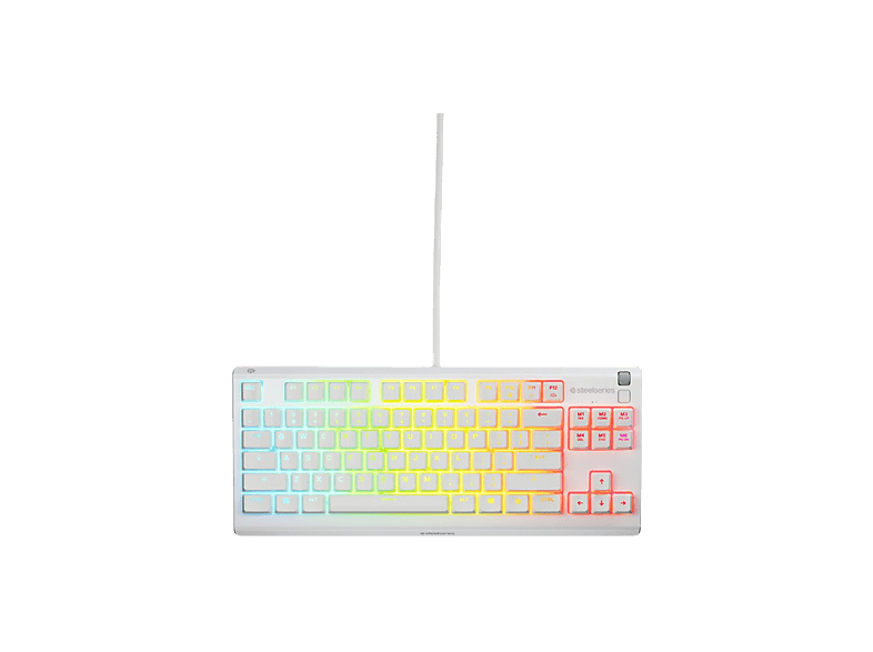 STEELSERIES Apex 3 TKL Türkçe Gaming Kablolu Klavye Beyaz