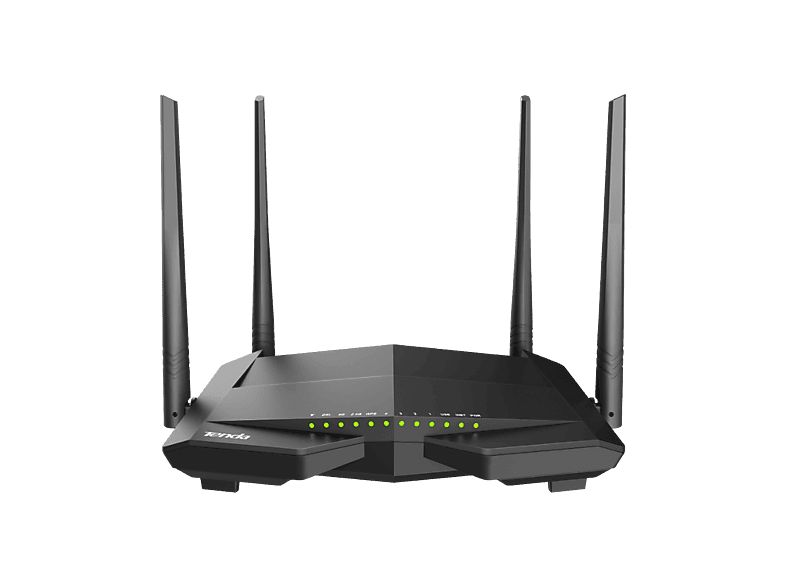 TENDA V12 | WiFi 5 Modem Router | VDSL2 35b Desteği | AC1200 Mbps | 4 Gigabit Port | 4x Harici Anten | Dual Band