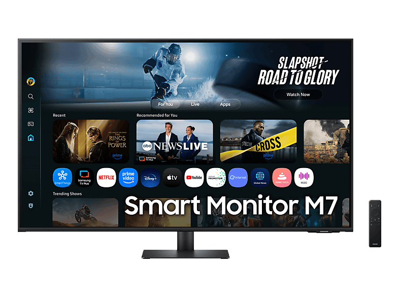 SAMSUNG LS43FM700UUXUF M7 43 inç 4 ms 60 Hz 4K VA Smart Monitör