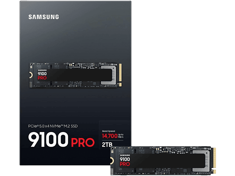 SAMSUNG 2 TB 9100 Pro PCIe5.0 MZ-VAP2T0BW Dahili SSD