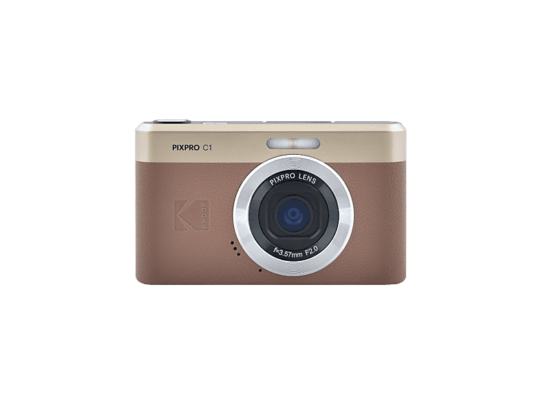 KODAK Pixpro C1 Dijital Fotoğraf Makinesi Retro Kahve
