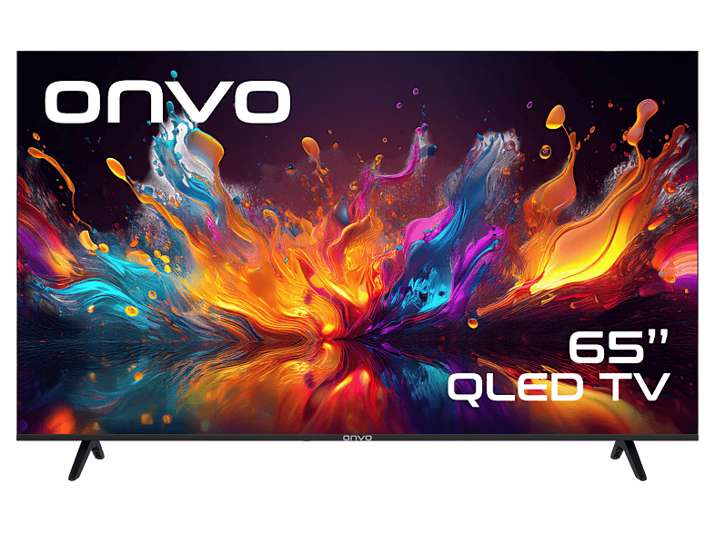 ONVO 65UQ90F3UA 65 inç 165 Ekran Uydu Alıcılı Smart 4K QLED TV