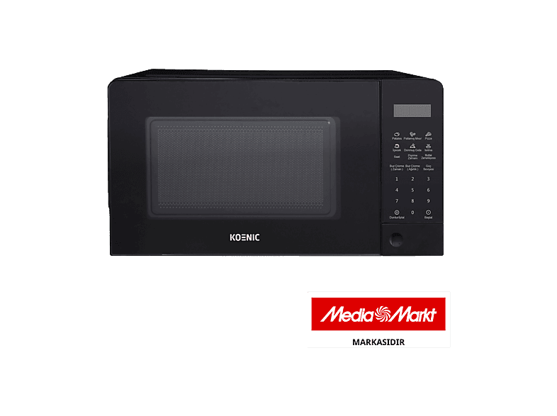 KOENIC KMW 202354 DB 20 L Dijital Mikrodalga Fırın Siyah