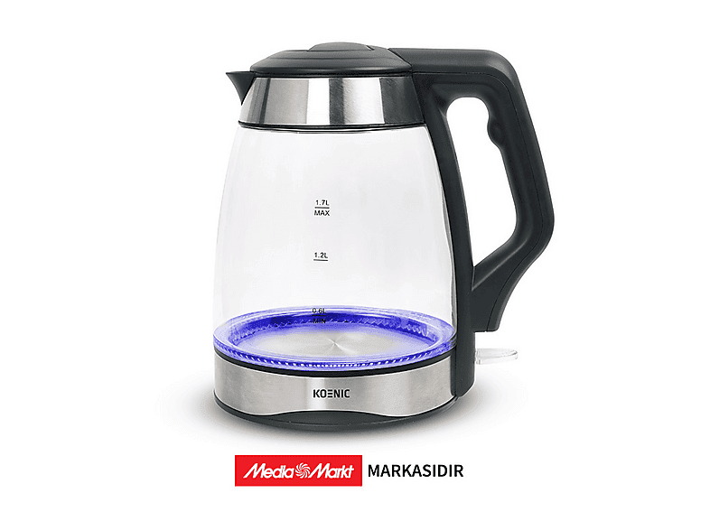 KOENIC KWK 181826 TR 2200W Cam Su Isıtıcısı & Kettle