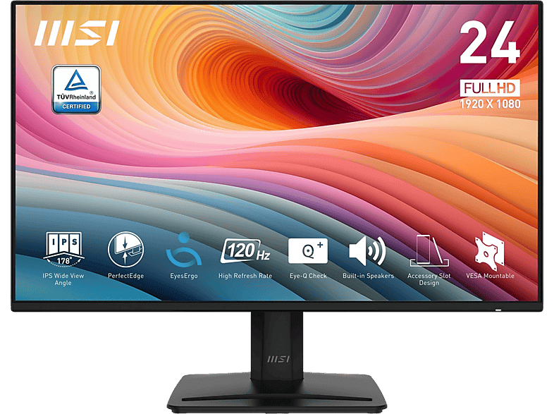 MSI MP242A E2 Pro 23.8 inç 1 ms 120 Hz Full-HD Flat VA Anti-Glare Monitör