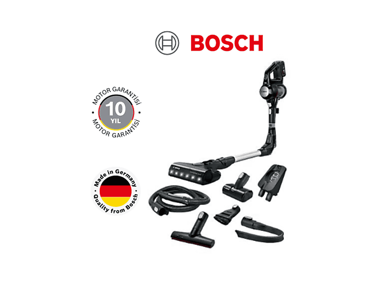 BOSCH BCS711XTR Unlimited 7 Şarjlı Süpürge Siyah