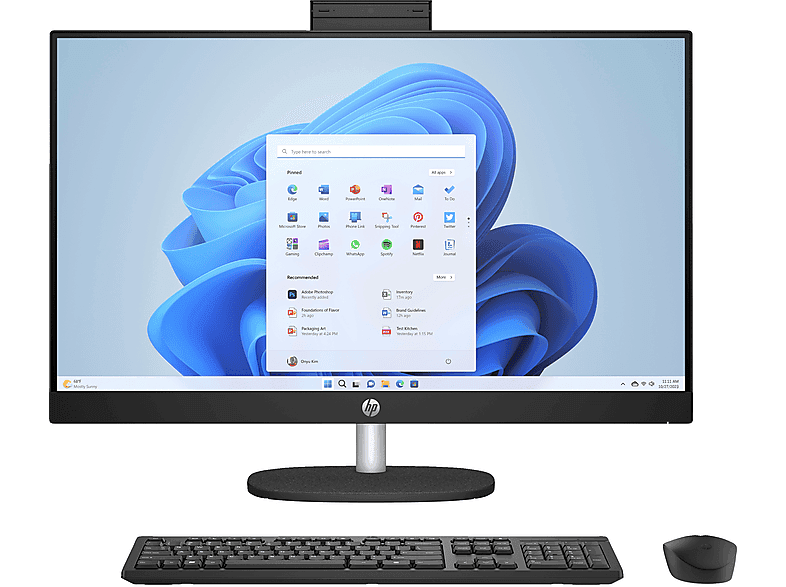 HP B88GMEA 27-CR1004NT U7-155U/ 16GB/ 1TB SSD/ 27"/ W11H/ AIO Bilgisayar