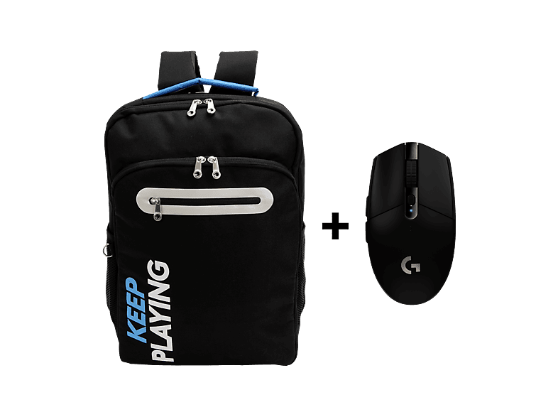LOGITECH G305 Gaming Mouse Siyah + Sonic XL Gaming Sırt Çantası