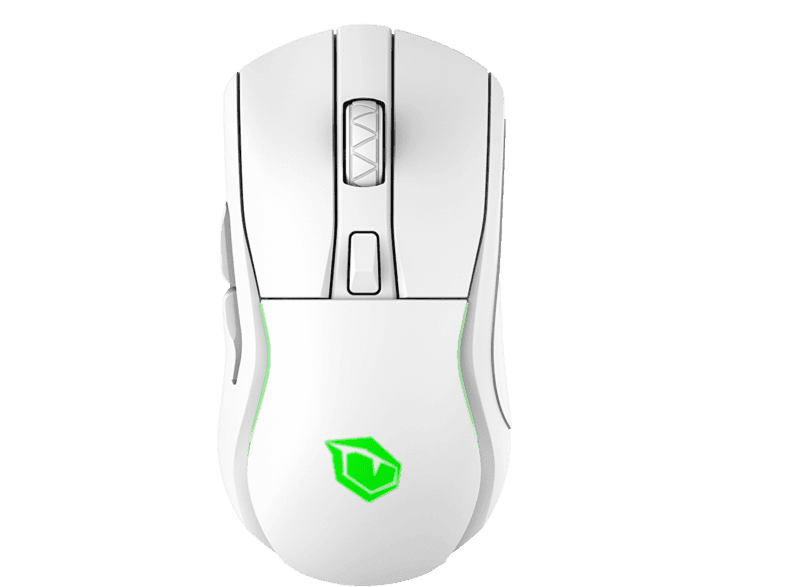 PUSAT Reflex Pro Yüksek Performanslı RGB PixArt AIM 3335 Sensör, 16000 DPI Kablosuz Oyuncu Mouse Beyaz