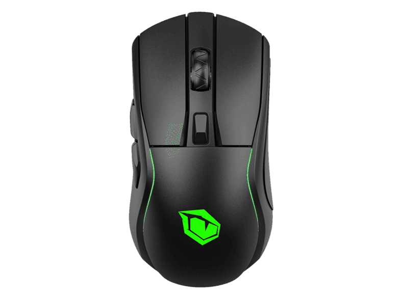 PUSAT Reflex Pro Yüksek Performanslı RGB PixArt AIM 3335 Sensör, 16000 DPI Kablosuz Oyuncu Mouse Siyah