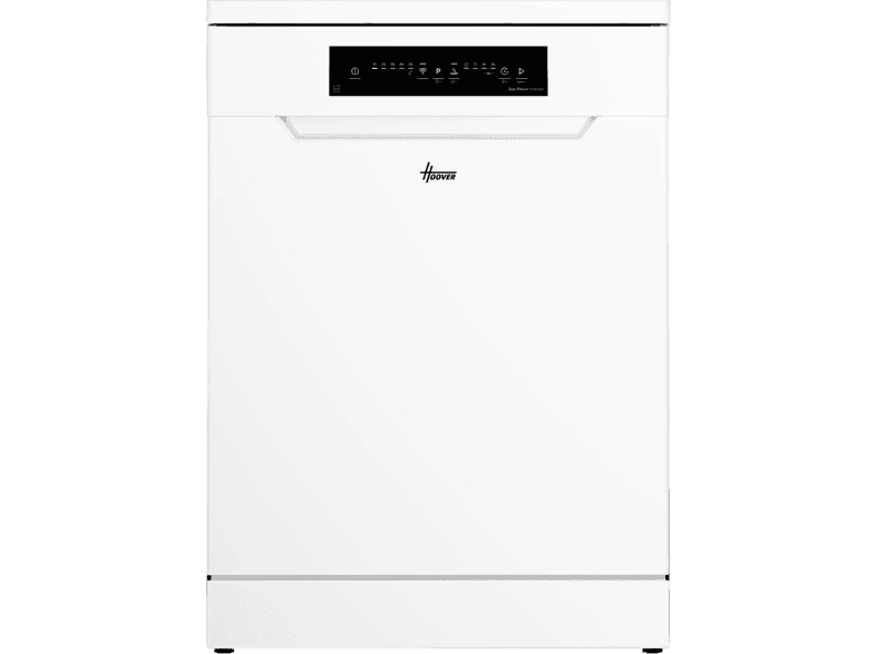 HOOVER Hf 4D9L0W-17 D Enerji Sınıfı 14 Kişilik 5 Programlı Wi-Fi Bağlantılı Bulaşık Makinesi Beyaz