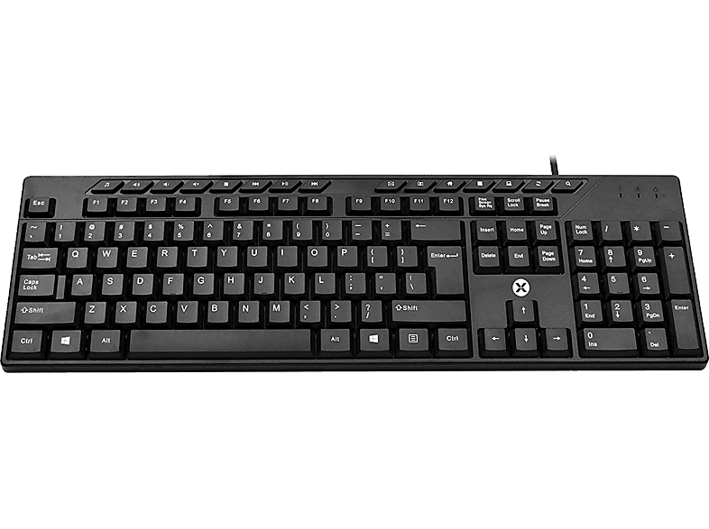 DEXIM KM-108 Kablolu Klavye Siyah