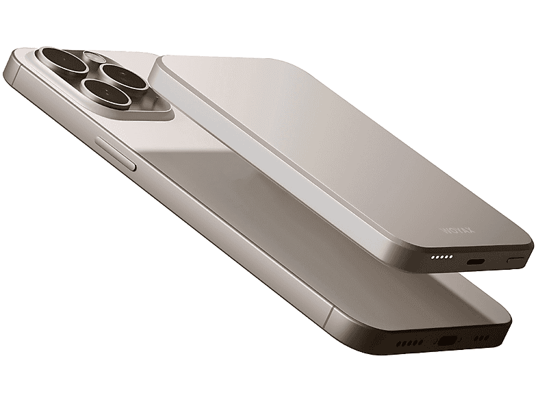 WOYAX Magsafe Powerbank 5000mAh Slim Hızlı Taşınabilir Batarya iPhone 11 12 13 14 15 16 17 Pro Max Samsung 5000 mAh Powerbank Beyaz