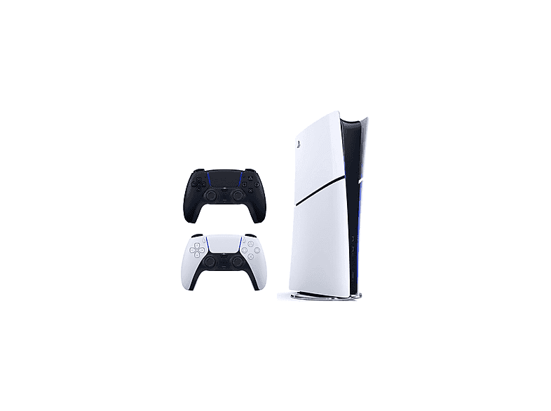 SONY 2. Siyah Dualsense + Playstation 5 Slim Digital 825 GB (İthalatçı Garantili) Oyun Konsolu Beyaz