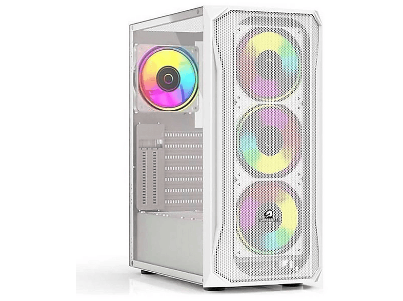 GAMEBOOSTER GB-T005MW USB3.0 Mesh Panel ATX Beyaz Oyuncu Bilgisayar Kasası