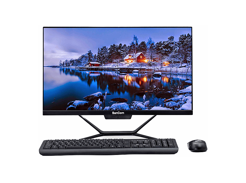 SUNCOM Nemesis SCA-111 Full HD Intel Core i5-4570 8 GB 256 GB 23,8 inç FreeDOS All In One Bilgisayar Siyah