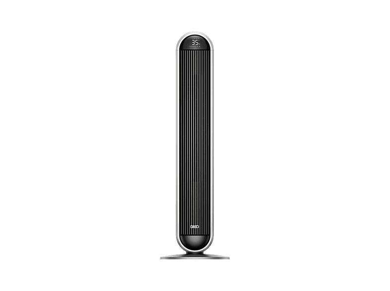 DREO 806S 2'si 1 Arada Akıllı Kule, PTC Seramik, WiFi, Uzaktan Kumandalı 2000 W Isıtıcı ve Vantilatör Gri
