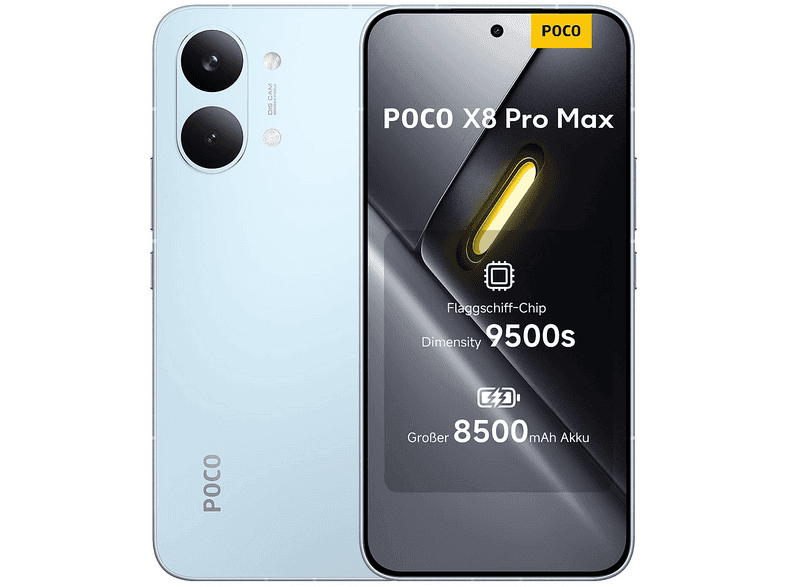 XIAOMI Poco X8 Pro Max 12 GB 256 GB Akıllı Telefon Mavi