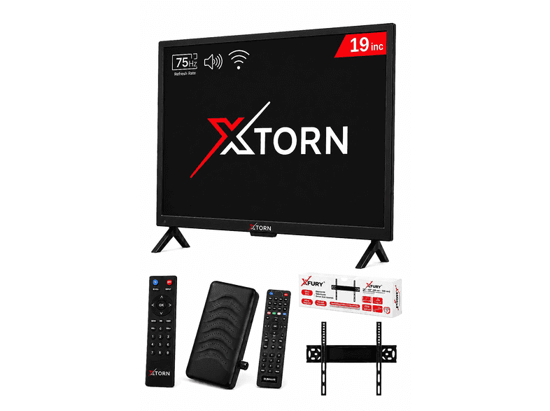 TORN Çanaklı Çanaksız Wi-Fi'li Uydu Alıcısı + TV Askı Aparatı Hediyeli 19 inç 48 cm Full-HD TV