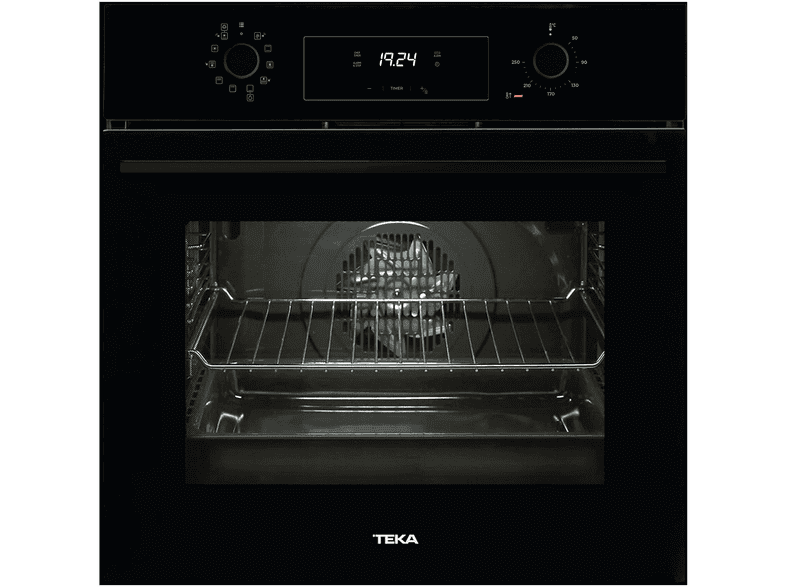 TEKA HAK 629 Bk Autoperfect Turbo Buhar Destekli 65 l Ankastre Fırın Siyah