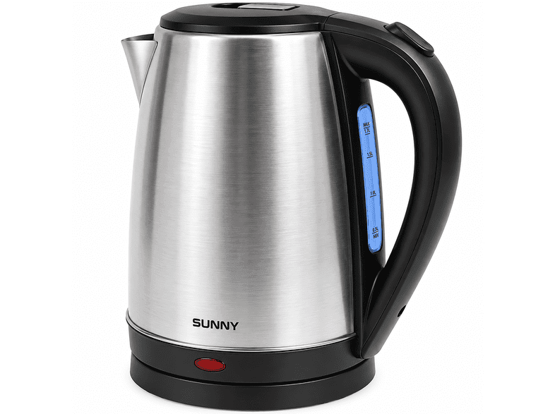 SUNNY Flora SN5KTL40 Led Işıklı Çelik Su Isıtıcı 1.7 L Kapasite 1500 W 1.8 l Kettle Gümüş