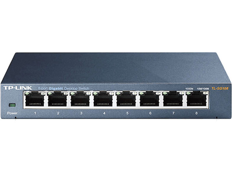 TP-LINK TL-SG108 8-Port 10/100/1000 Mbps Masaüstü Switch