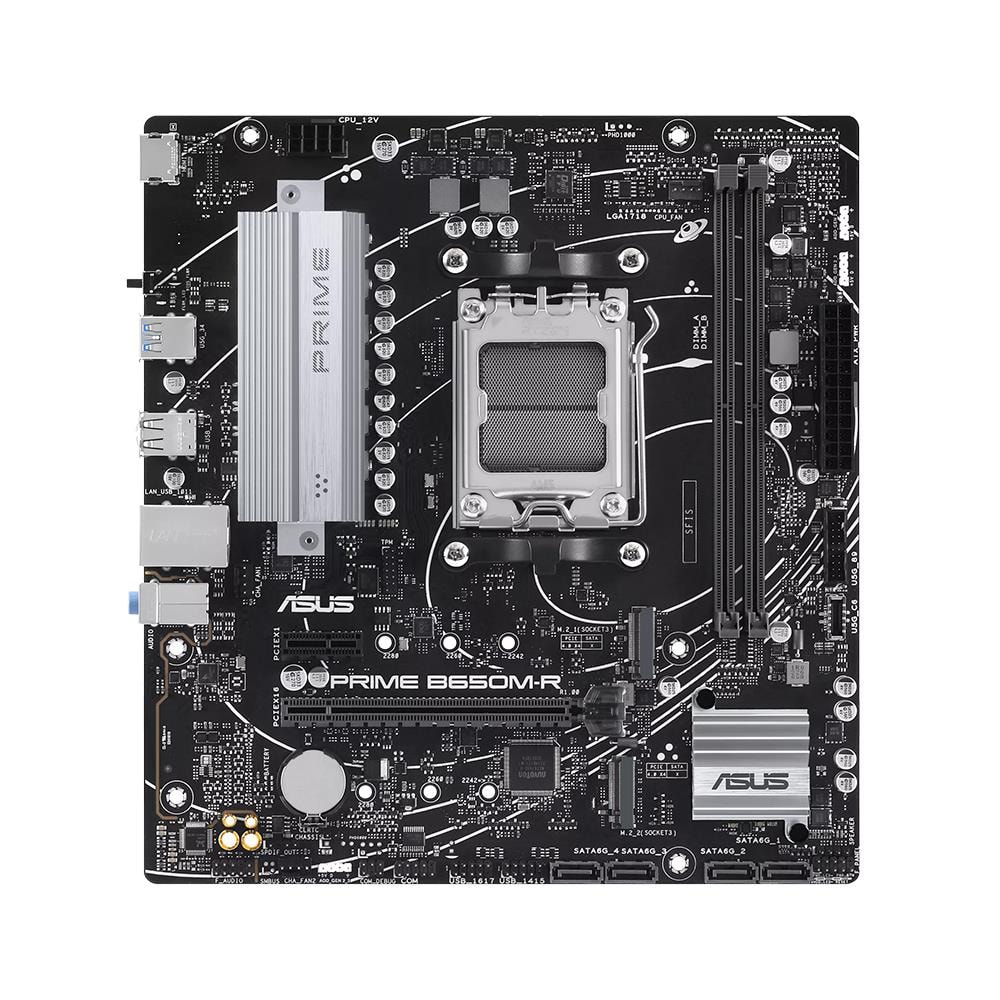 ASUS PRIME B650M-R AMD B650M Soket AM5 mATX DDR5 7000MHz (OC) M.2 Anakart