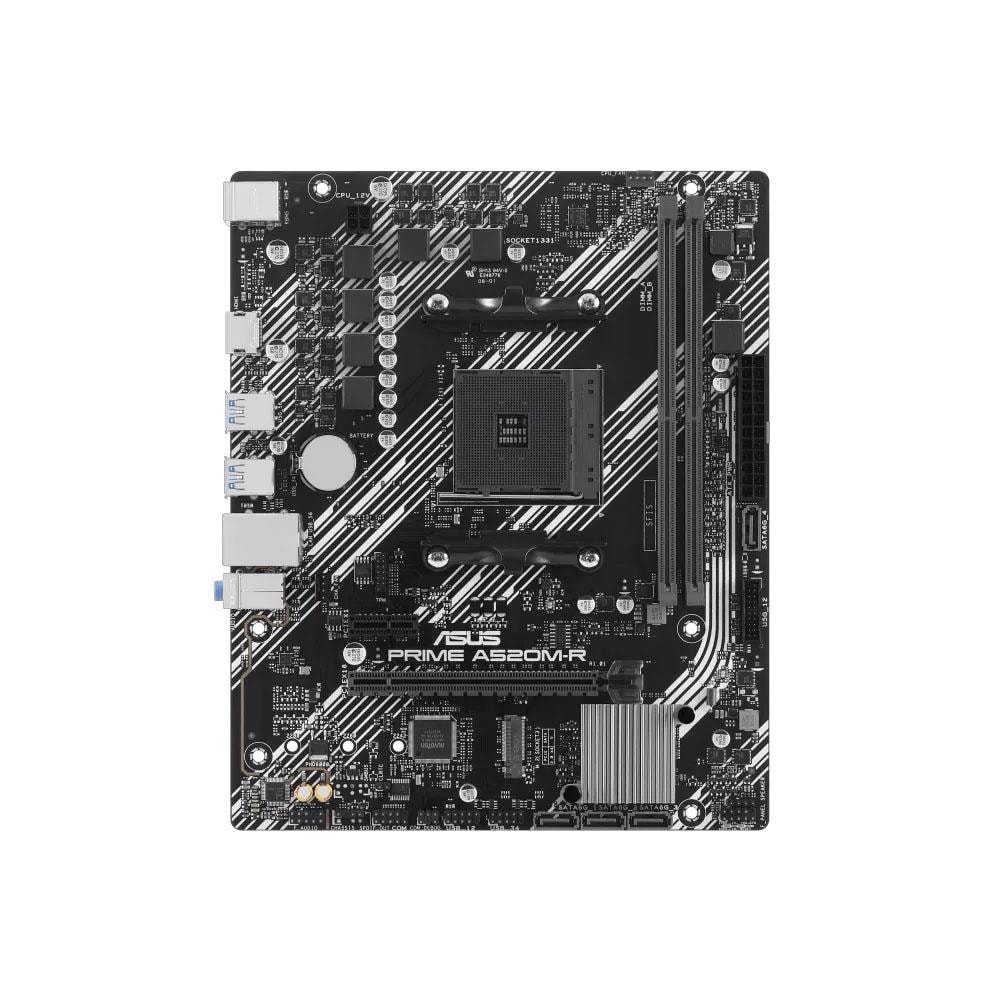 ASUS PRIME A520M-R AMD A520 Soket AM4 Ryzen DDR4 5100MHz (O.C.) M.2 Anakart