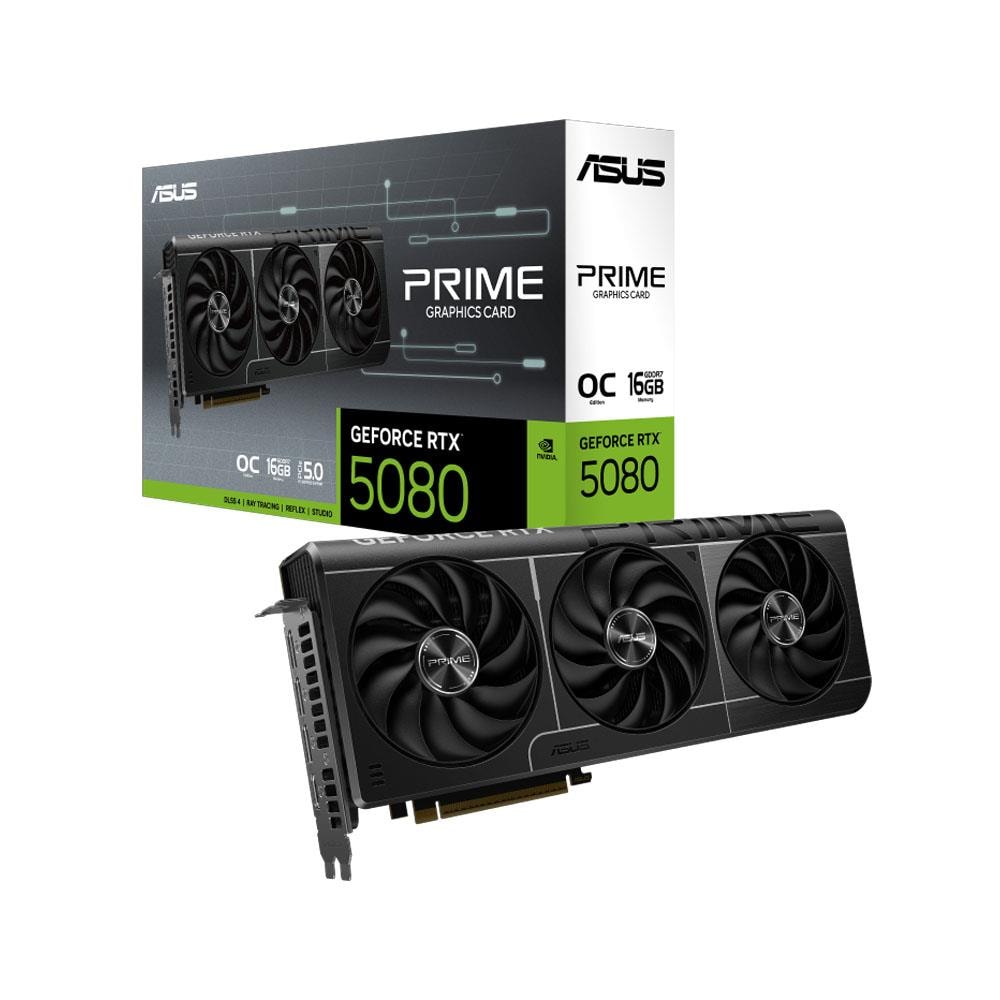 ASUS PRIME GeForce RTX 5080 OC 16GB GDDR7 256Bit DLSS 4 Ekran Kartı