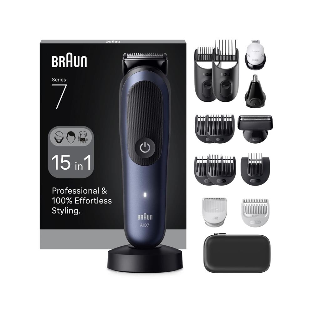 Braun AIO7580 Hepsi Bir Arada Series 7, 15'i 1 Arada Tıraş Kiti