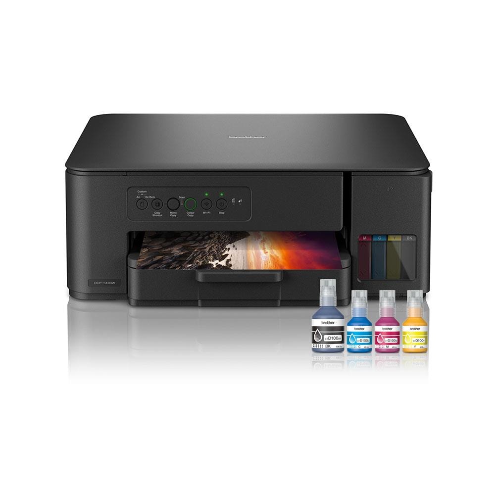 BROTHER DCP-T430W ÇOK FONKSİYONLU KABLOSUZ MÜREKKEP TANKLI YAZICI