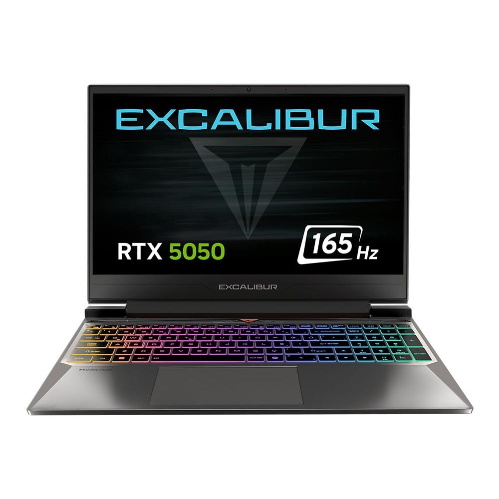 Casper Excalibur 13.Nesil Core i7 13620H-RTX5050 8Gb-16Gb-1Tb Ssd-15.6inc-W11