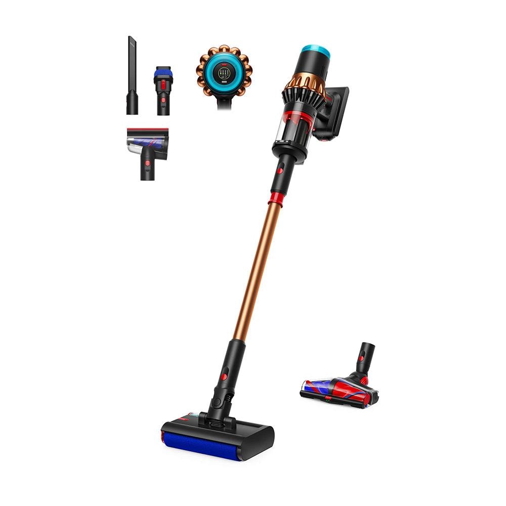 Dyson V16 Piston Animal Submarine™ Islak Kuru Kablosuz Şarjlı Dikey Süpürge (Siyah/Bakır)