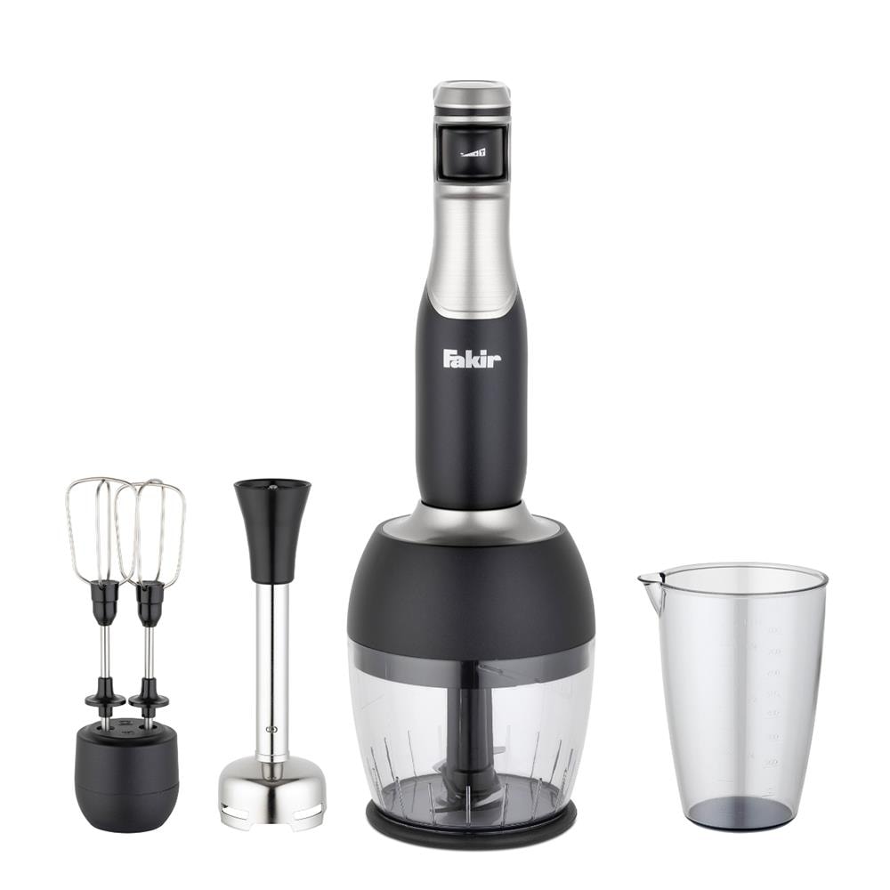 FAKIR SPEED LUCCA BLENDER SETİ (BLACK&SILVER)