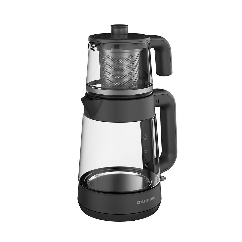 GRUNDIG TM4454 G CAM HAZNELİ ÇAY MAKİNESİ