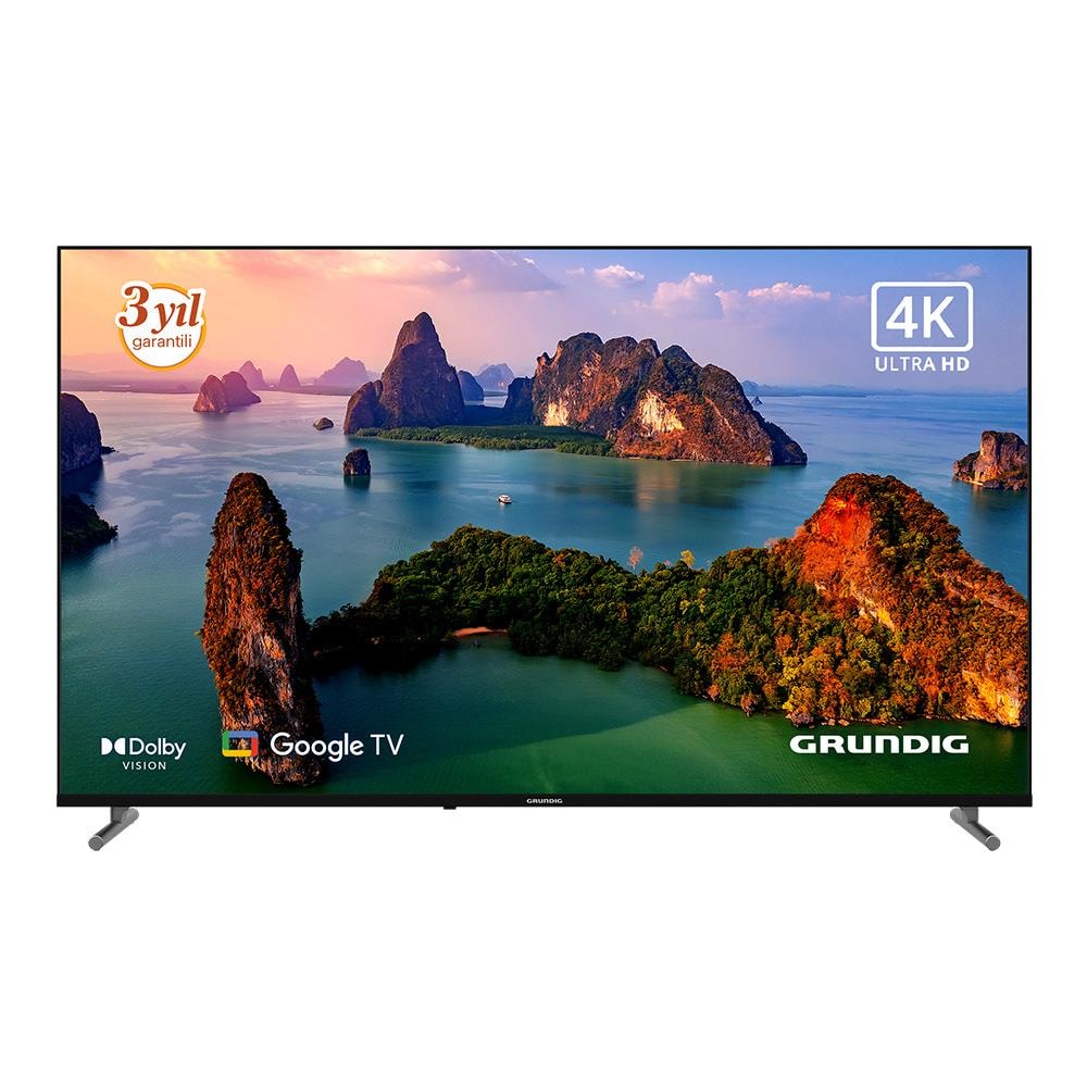 GRUNDIG 50GKU750 50inc 126 cm 4K UHD Google Smart TV,Uydu Alıcılı
