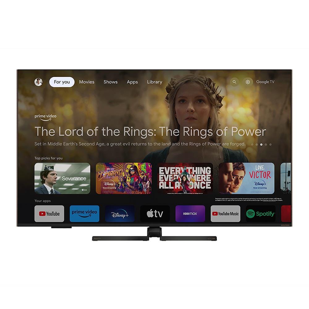 GRUNDIG 65GQ950A 65inc 164 cm 4K UHD Google Smart QLED TV,Uydu Alıcılı