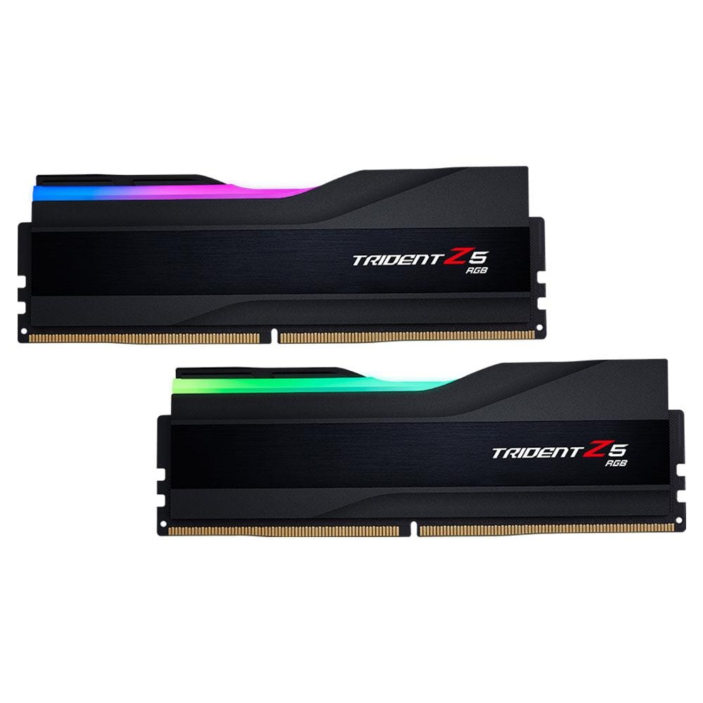 GSKILL 32GB (2x16GB) TRIDENT Z5 SİYAH DDR5 6000MHz CL36 1.35V RGB Dual Kit Ram