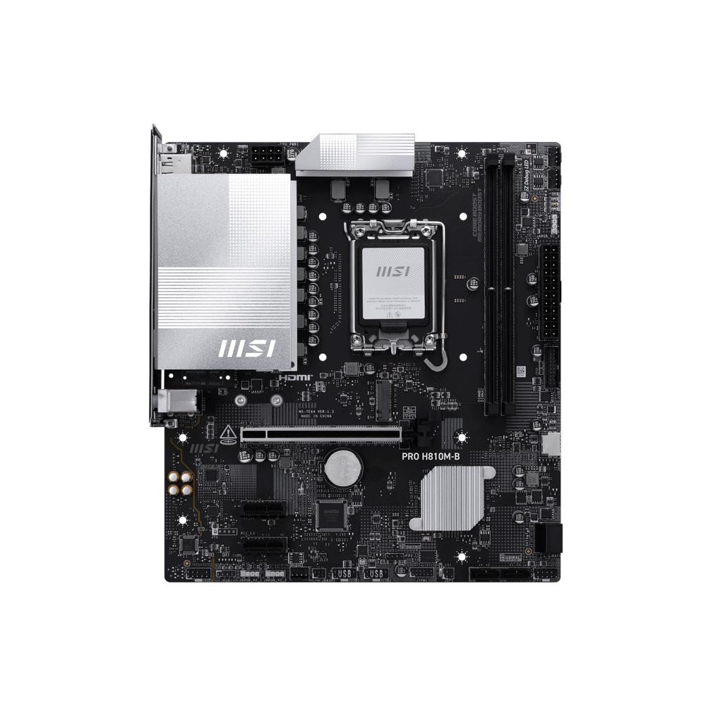MSI PRO H810M-B Intel H810 Soket 1851 DDR5 6400MHz (OC) M.2 Anakart