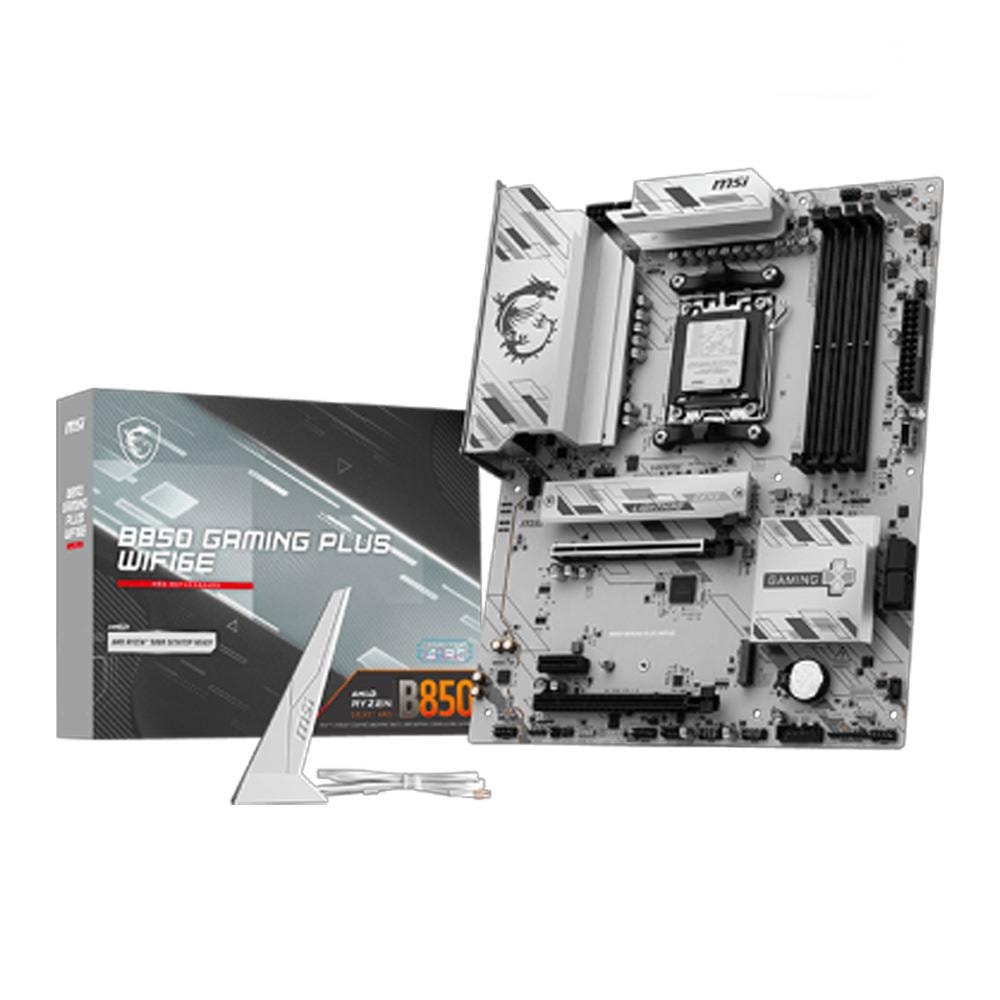 MSI B850 GAMING PLUS WIFI6E AMD B850 Soket AM5 DDR5 8200MHZ(OC) M.2 Anakart